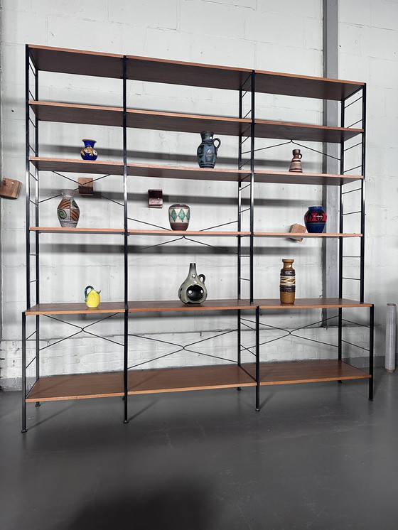 Image 1 of Vintage Wandregal Bücherregal