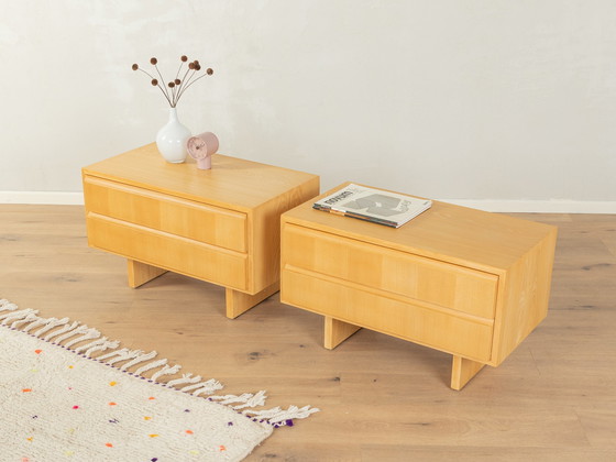 Image 1 of Nachttische der Oldenburger Möbelwerkstätten