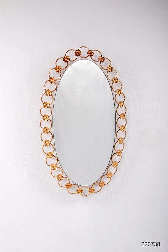 Image 1 of Illuminate Wandspiegel Hollywood Regency Style gold