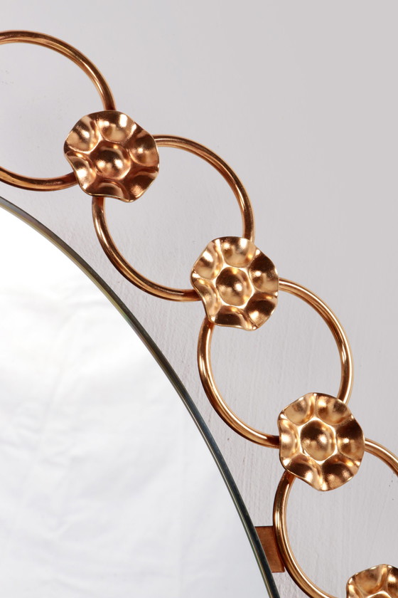 Image 1 of Illuminate Wandspiegel Hollywood Regency Style gold