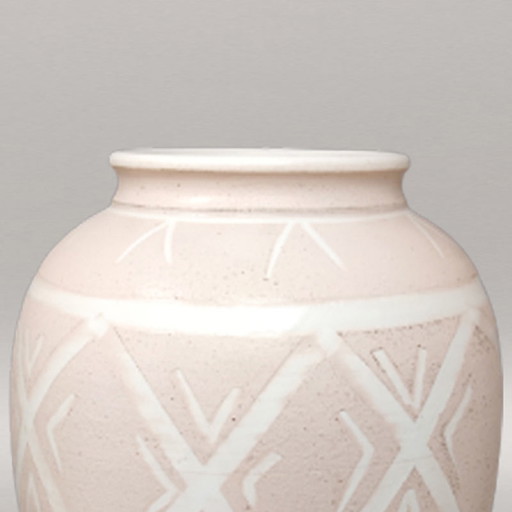 Deruta Rosa Vase aus Keramik
