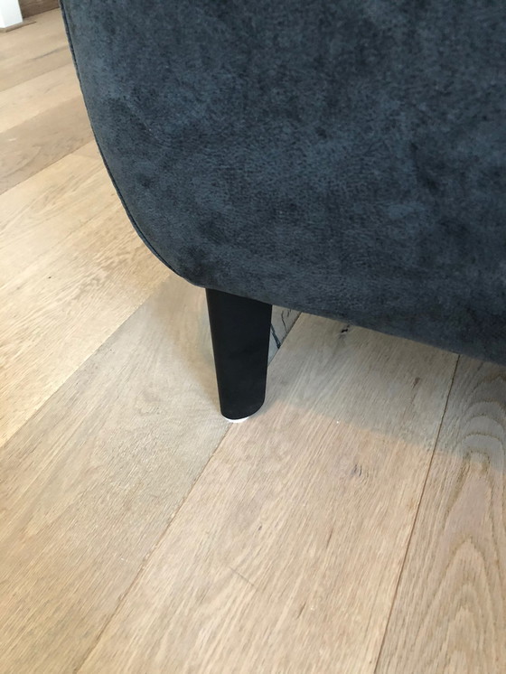 Image 1 of 2-3 Pers. Bank Boreas, blau/grau, über 1 Jahr alt