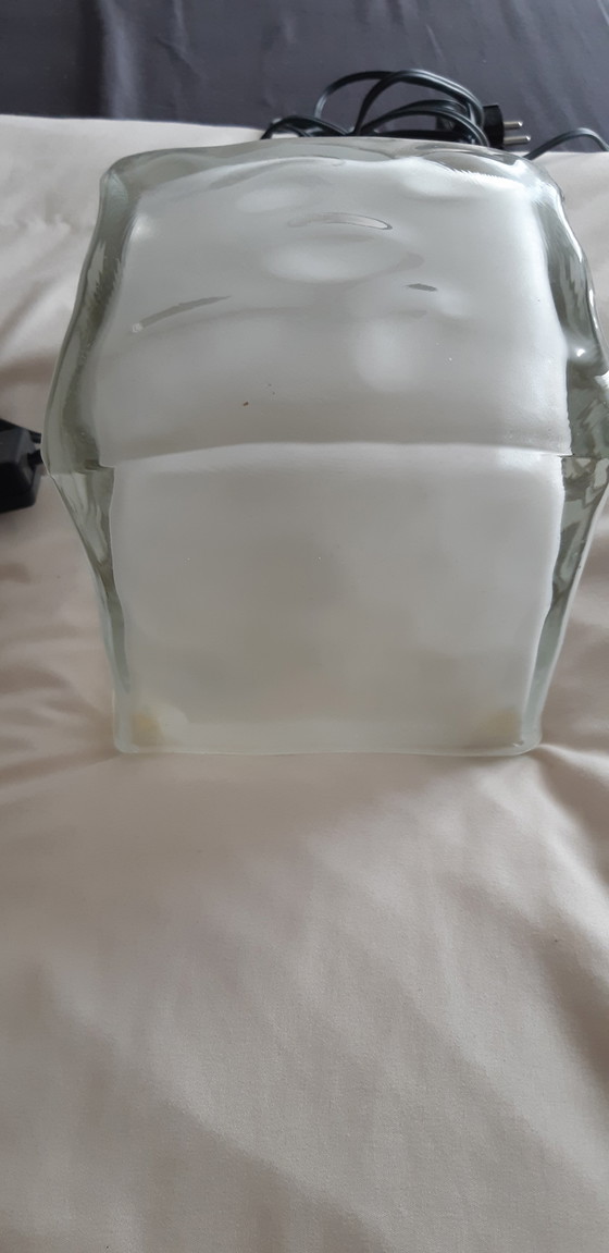 Image 1 of 2x Eiswürfel-Tischlampen