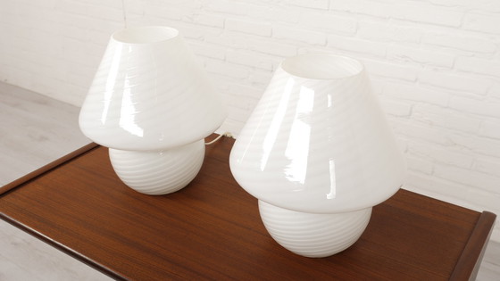 Image 1 of Set mit 2 Tischlampen | Pilzmodell | Peill & Putzler | Strudel 