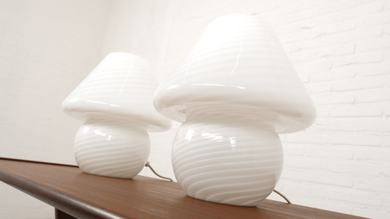 Image 1 of Set mit 2 Tischlampen | Pilzmodell | Peill & Putzler | Strudel 