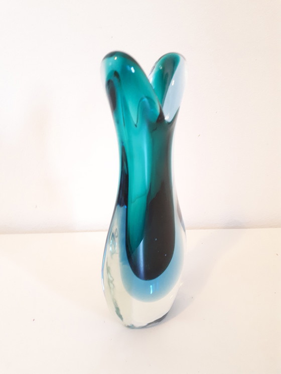 Image 1 of Flavio Poli Sommerso Murano-Vase