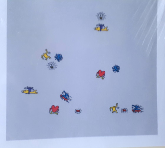 Image 1 of IKEA X Keith Haring, Slätthult Wandaufkleber