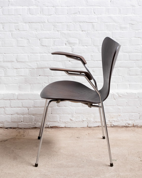 Image 1 of 2x Arne Jacobsen Sessel Modell 3207