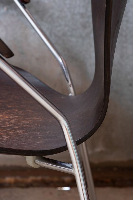 Image 1 of 2x Arne Jacobsen Sessel Modell 3207