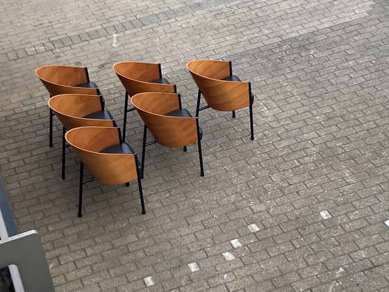 Image 1 of 6x Philippe Starck Aleph Driade Costes Esszimmerstuhl