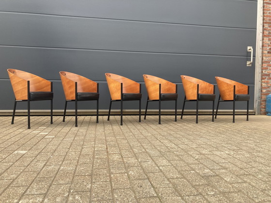 Image 1 of 6x Philippe Starck Aleph Driade Costes Esszimmerstuhl