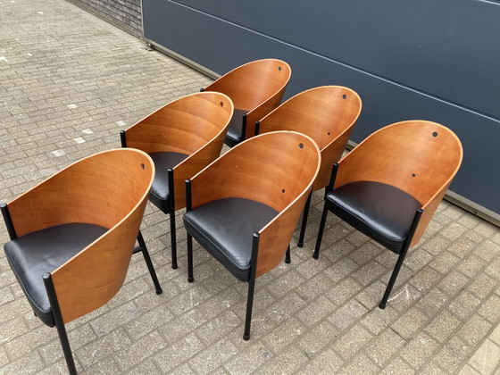 Image 1 of 6x Philippe Starck Aleph Driade Costes Esszimmerstuhl