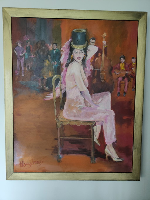 Renee Hogeland malt Acryl auf Leinen – schilderijen tekeningen, Figuratief