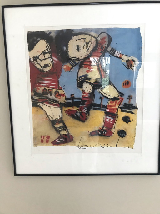 Siebdruck von Herman Brood