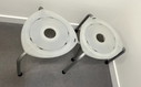 2x Ahrend 262 Hocker