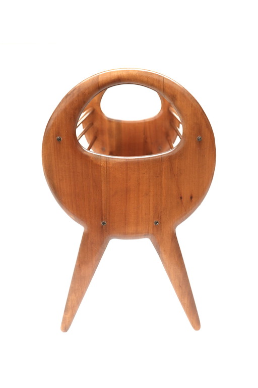 Vintage Bio-Zeitungsständer