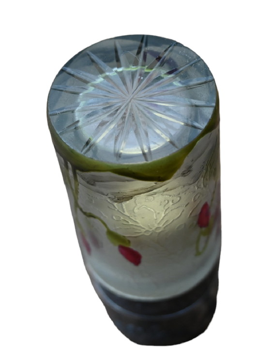 Image 1 of Parfümflasche/Sprüher aus Glaspaste von Val Saint Lambert