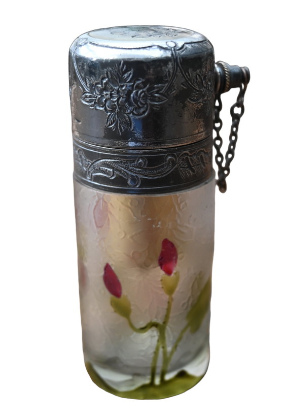 Image 1 of Parfümflasche/Sprüher aus Glaspaste von Val Saint Lambert