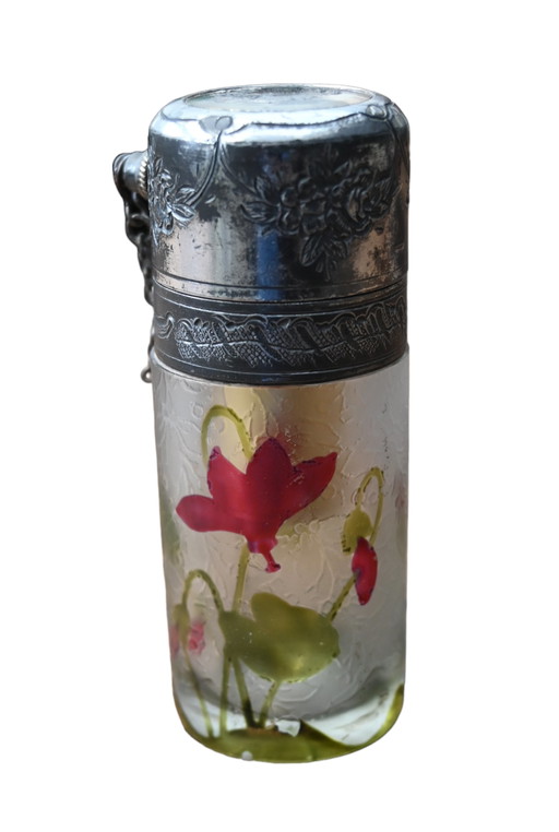 Parfümflasche/Sprüher aus Glaspaste von Val Saint Lambert