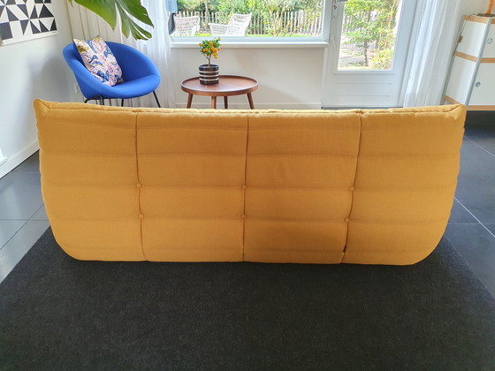 Image 1 of Ligne Roset Togo 3-Sitzer + Hocker