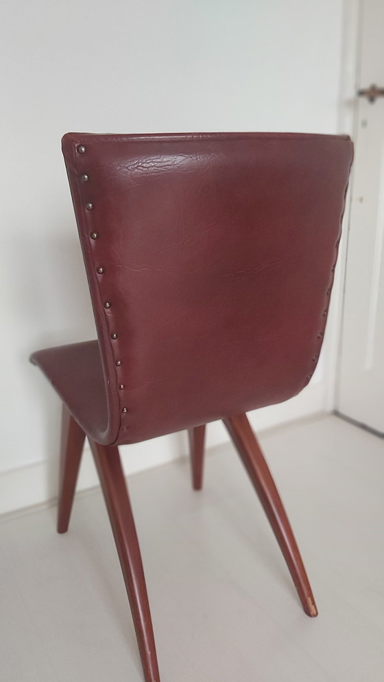 Image 1 of 2x Van Os Culemborg Schaukelstuhl