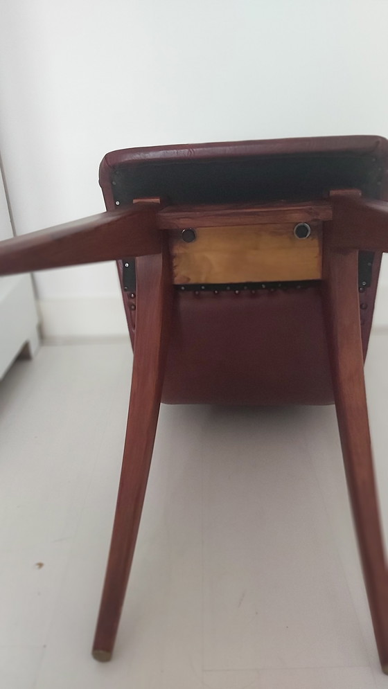 Image 1 of 2x Van Os Culemborg Schaukelstuhl