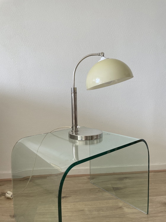 Image 1 of Vintage Schreibtischlampe Opalin