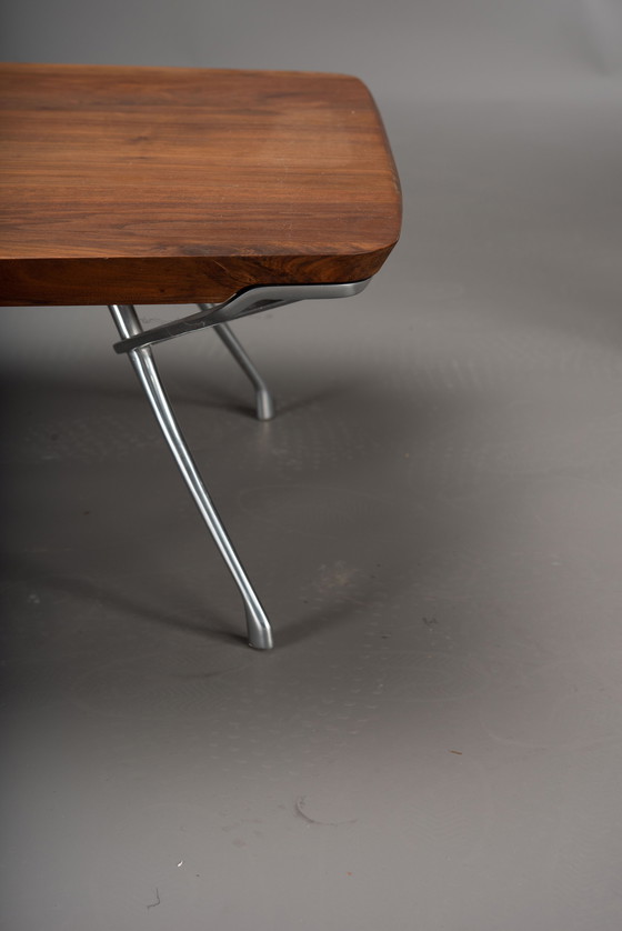 Image 1 of Niedriger Couchtisch aus Teakholz von Design on Stock
