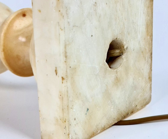 Image 1 of Pegasan - Alabaster - Naturstein - Tischlampe - Stehlampe - Spanien - XL-Lampe - 70er Jahre