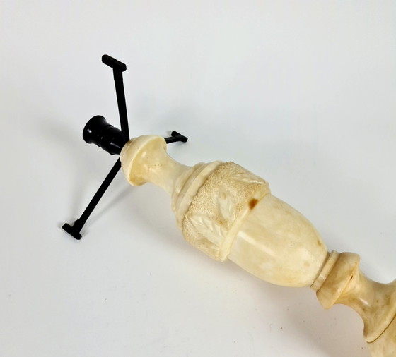 Image 1 of Pegasan - Alabaster - Naturstein - Tischlampe - Stehlampe - Spanien - XL-Lampe - 70er Jahre