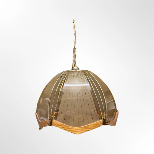 Vintage Anhänger Teakholz