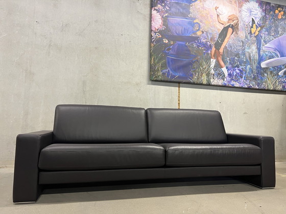 Image 1 of Rolf Benz Ego 4-Sitzer-Sofa, Braun Leder