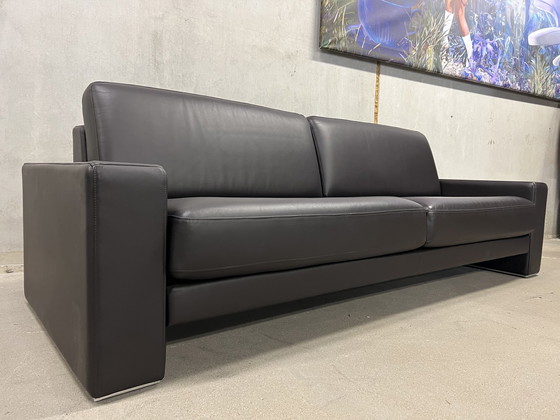Image 1 of Rolf Benz Ego 4-Sitzer-Sofa, Braun Leder