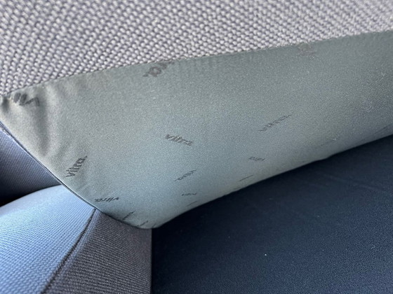 Image 1 of Vitra Alkoven-3-Sitzer-Sofa mit hoher Rückenlehne