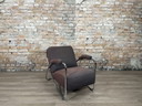 Dyker 20 Braun/ Grau Sessel von Anton Lorenz