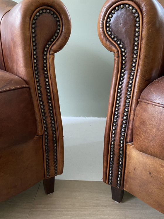 Image 1 of 2x Joris Clubsessel + Fußhocker