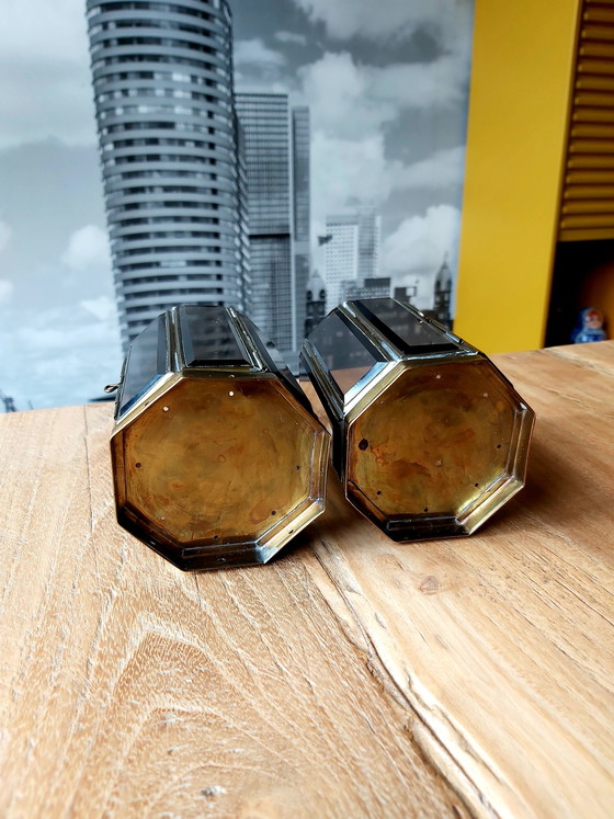 Image 1 of 2x Vintage skandinavische Kerzenhalter