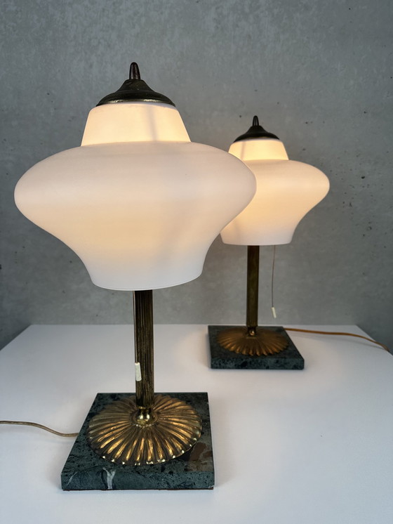 Image 1 of Art-Deco-Tischlampe