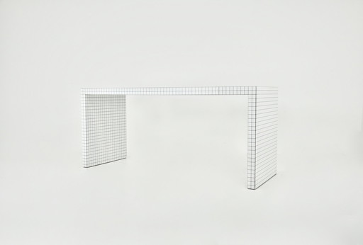 Quaderna Tisch von Superstudio für Zanotta, 1970er Jahre