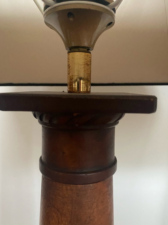 Image 1 of Neoklassizistische Säulenlampen aus Marmor