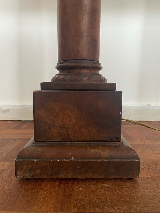 Image 1 of Neoklassizistische Säulenlampen aus Marmor