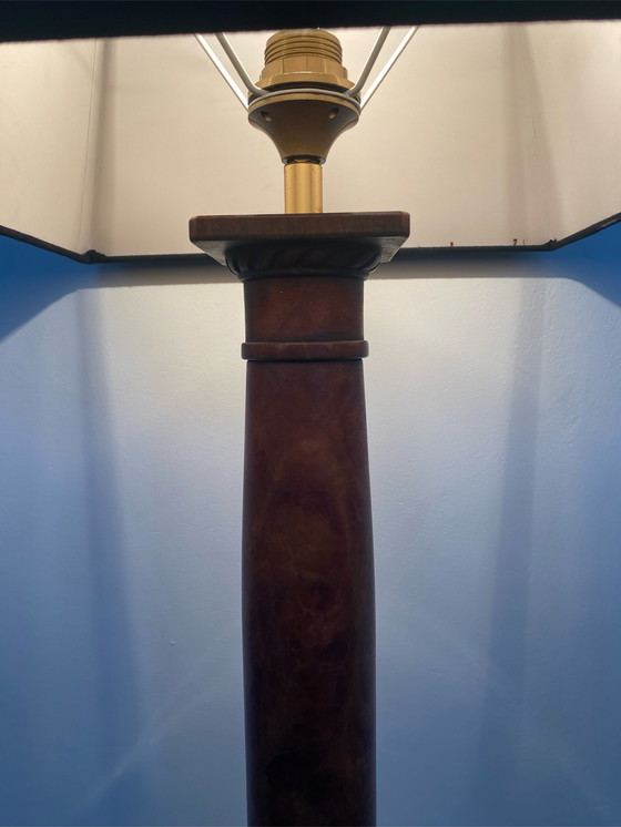 Image 1 of Neoklassizistische Säulenlampen aus Marmor