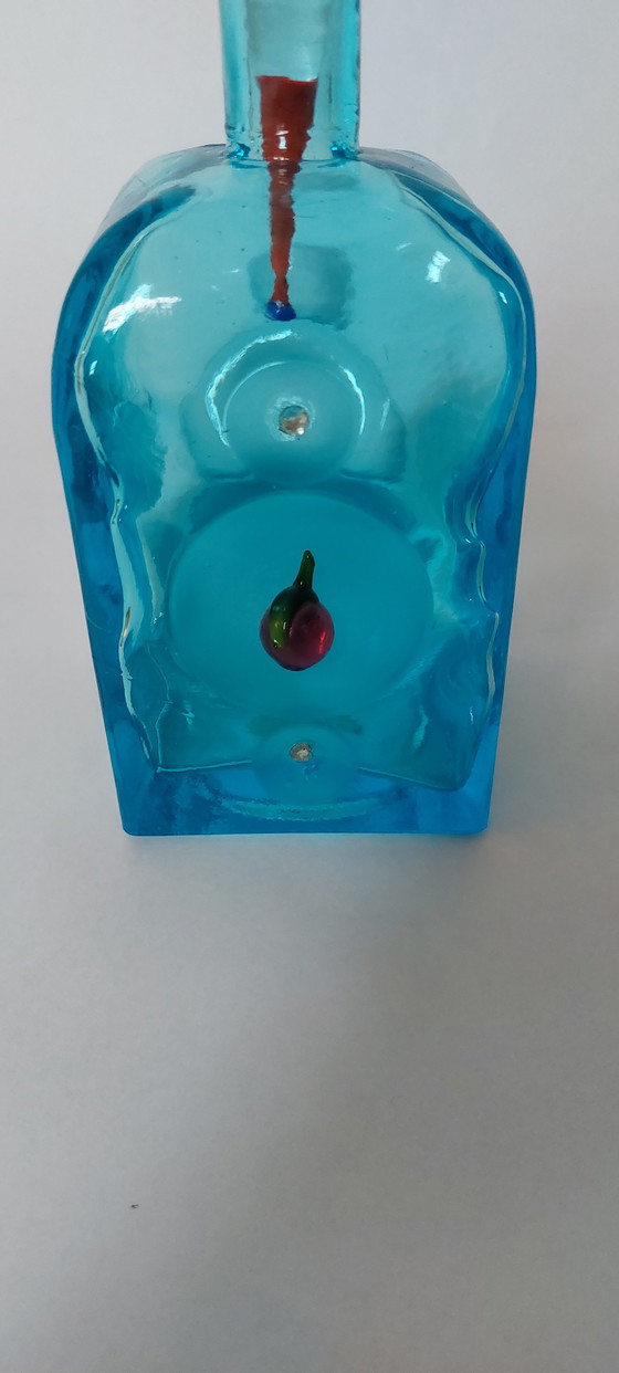 Image 1 of Glasflasche im Memphis-Stil