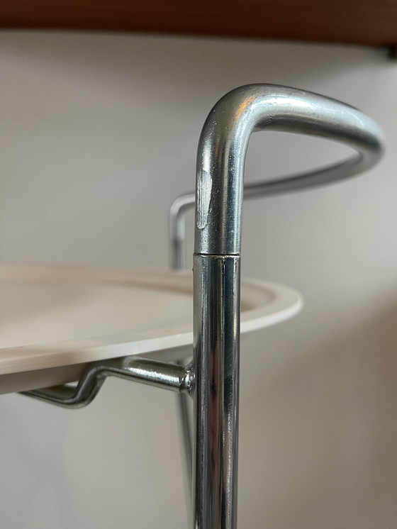 Image 1 of IKEA PS Wagen / Servierwagen von Monika Mulder, mit weißen Tabletts