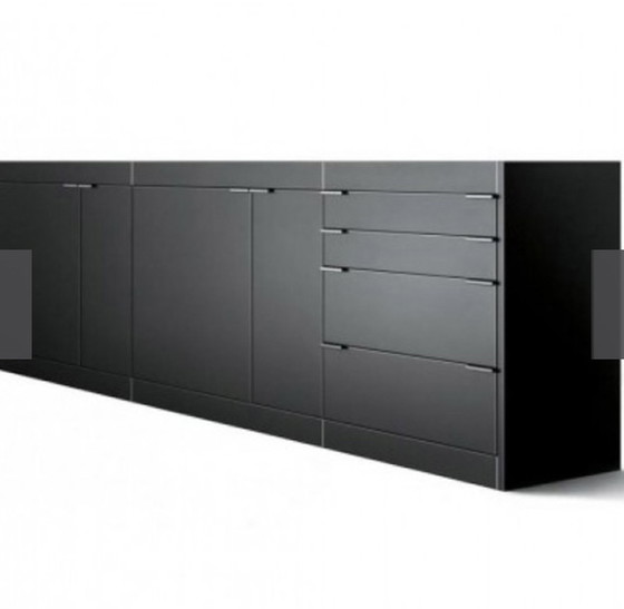 Image 1 of Schwarzes Pastoe Sideboard L-Serie