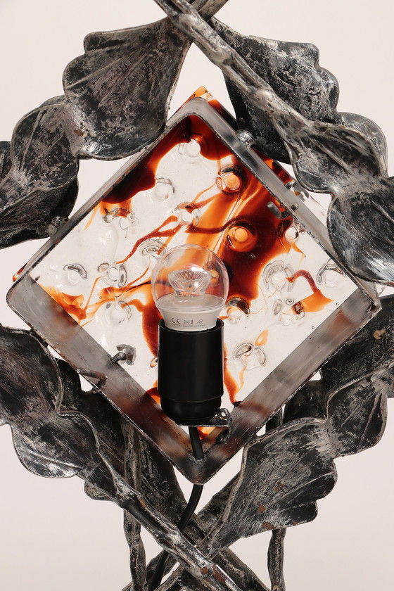 Image 1 of Brutalist Tischlampen von Tom Ahlstrom & Hans Ehrlich Schweden 1960