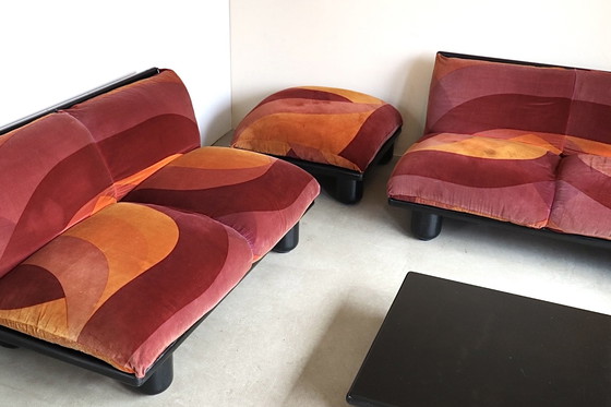 Image 1 of Carlo Bartoli für Rossi di Albizzate Sofagarnitur