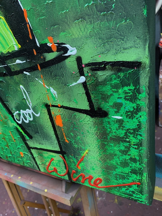 Image 1 of Geoffrey Wine Ich liebe mein Weinbaby – in GRÜN