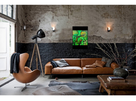 Image 1 of Geoffrey Wine Ich liebe mein Weinbaby – in GRÜN