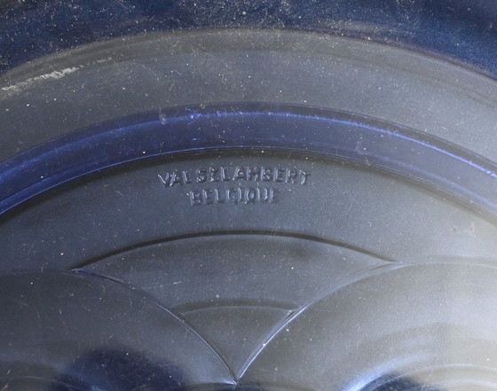 Image 1 of Val St Lambert, Luxval Schale aus Glas